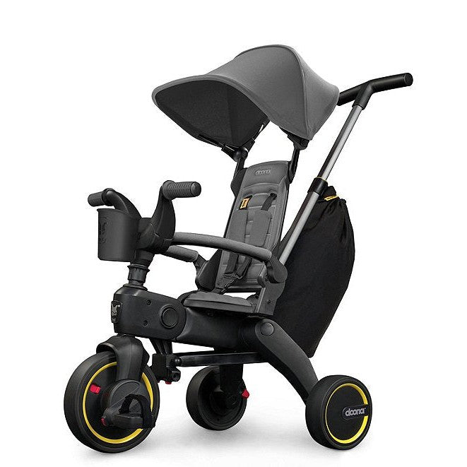 Doona - Liki Trike S3 - Grey-Ride-On Toys-Posh Baby