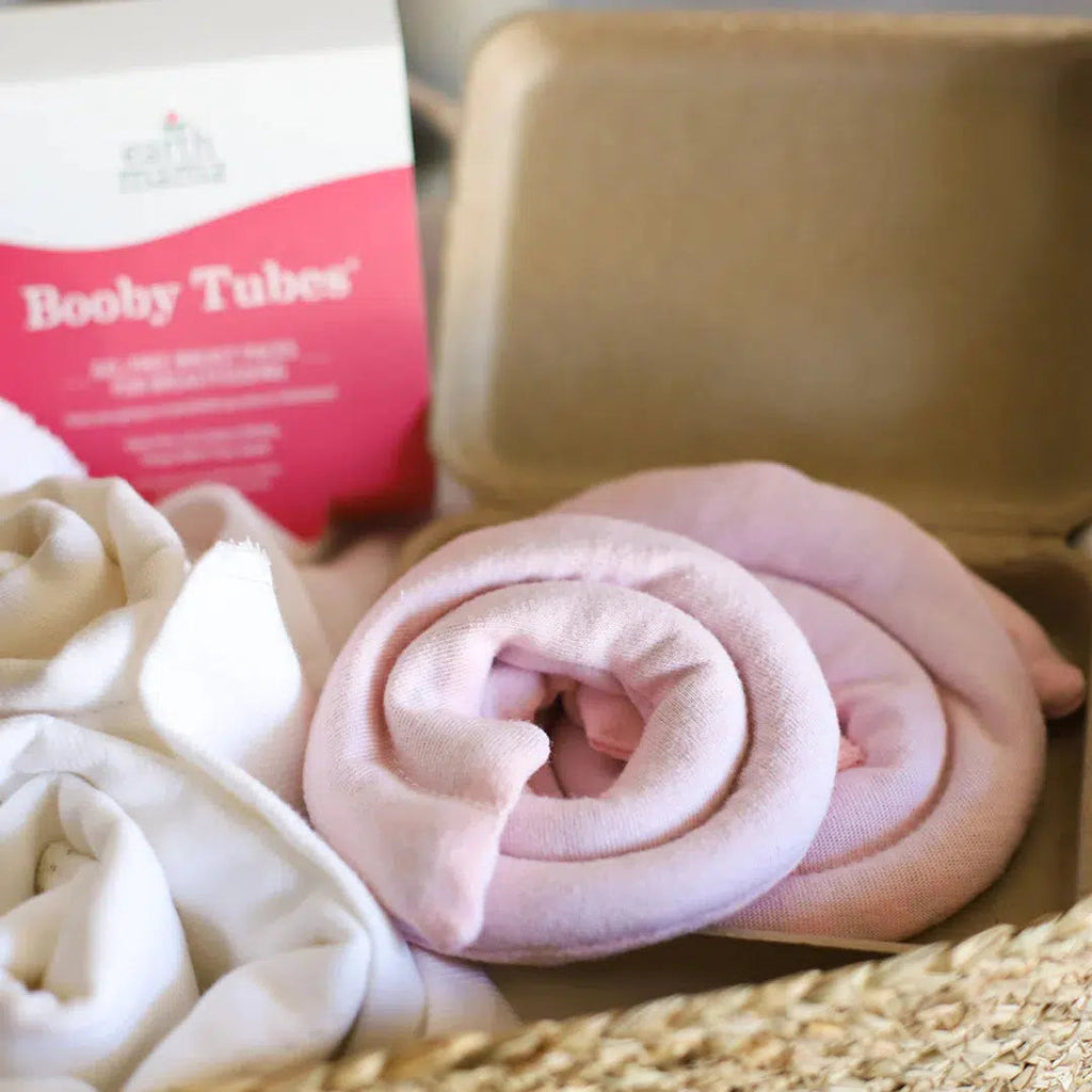 Earth Mama Organics - Booby Tubes - Gel-free Breast Packs For Breastfeeding-Just For Mom-Posh Baby