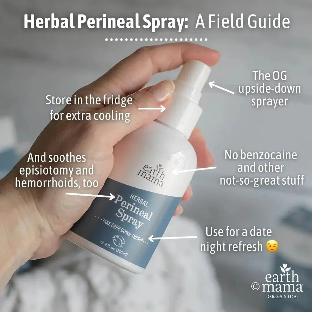 Earth Mama Organics - Herbal Perineal Spray-Just For Mom-Posh Baby