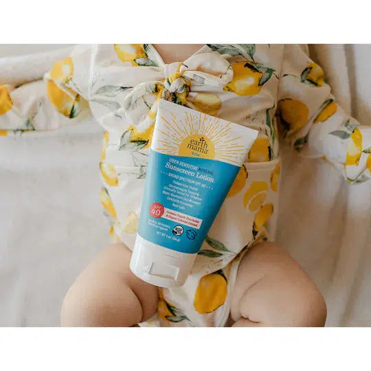 Earth Mama Organics - Kids Uber-Sensitive Mineral Sunscreen SPF 40-Skin Care-Posh Baby