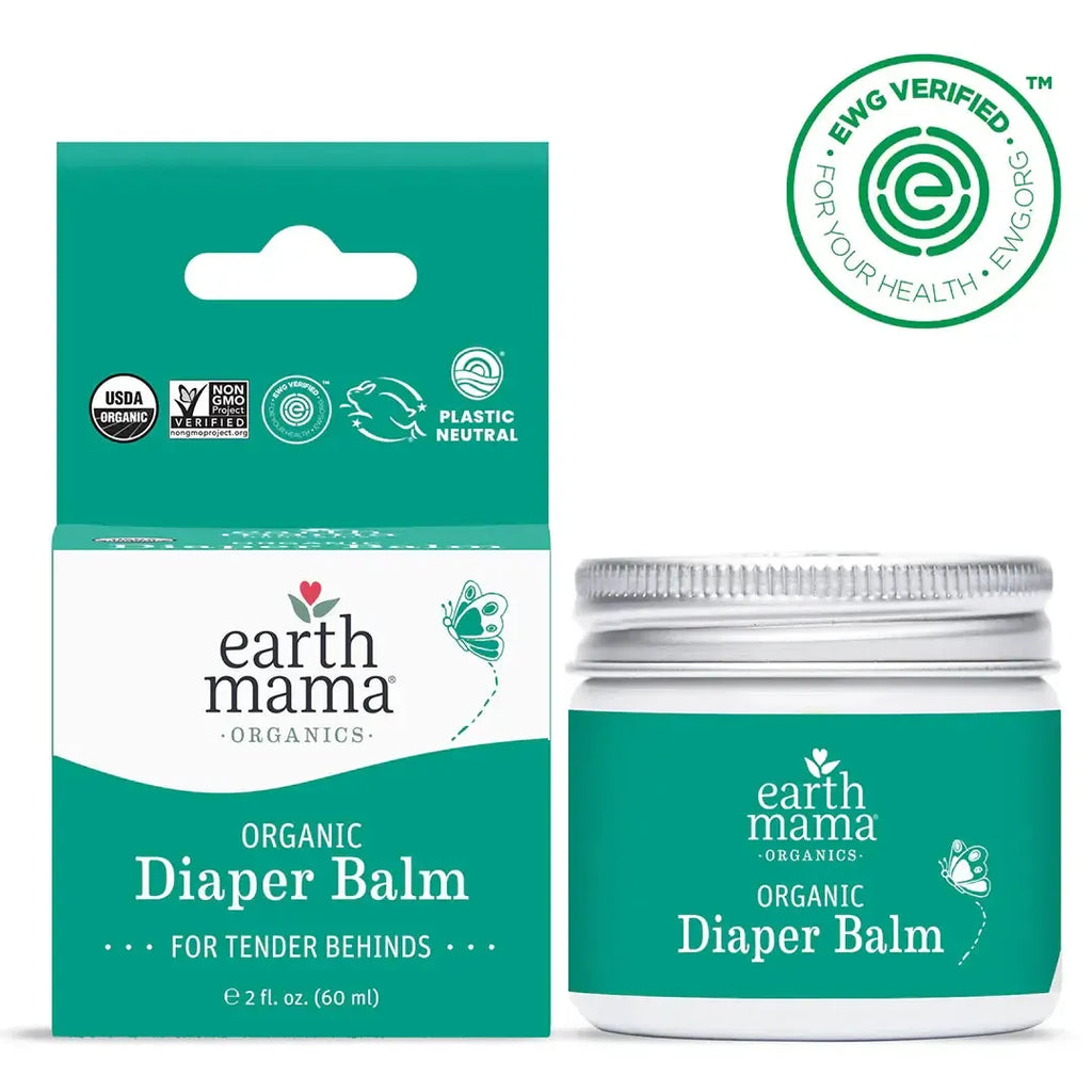Earth Mama Organics - Organic Diaper Balm-Skin Care-2oz-Posh Baby