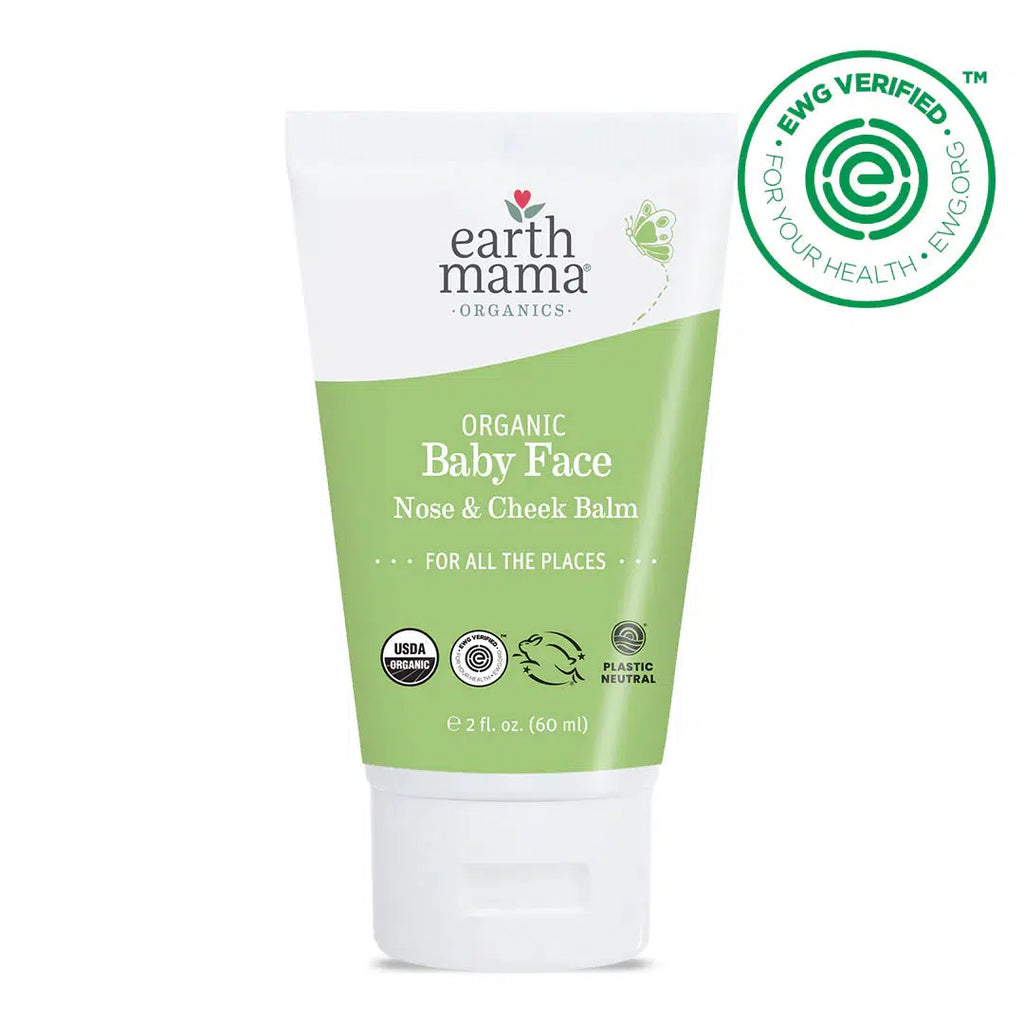 Earth Mama Organics - Organic Face Nose + Cheek Balm-Skin Care-Posh Baby