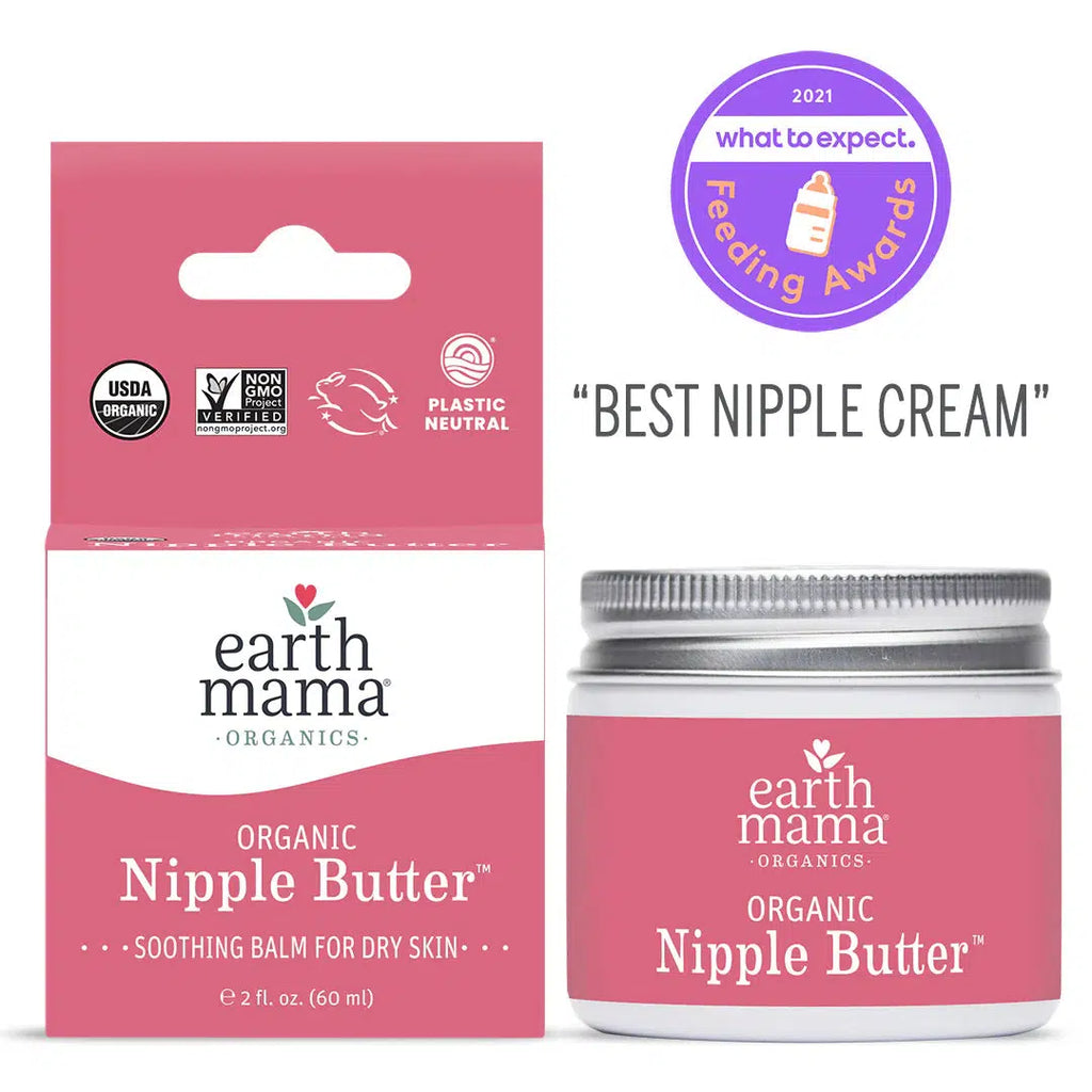 Earth Mama Organics - Organic Nipple Butter-Skin Care-Posh Baby