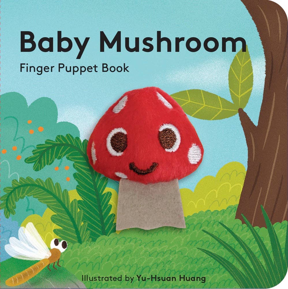 Finger Puppet Book - Baby Mushroom-Books-Posh Baby