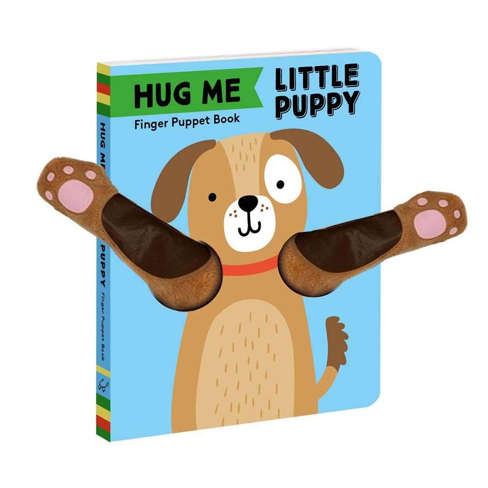 Finger Puppet Book - Hug Me Little Puppy-Books-Posh Baby