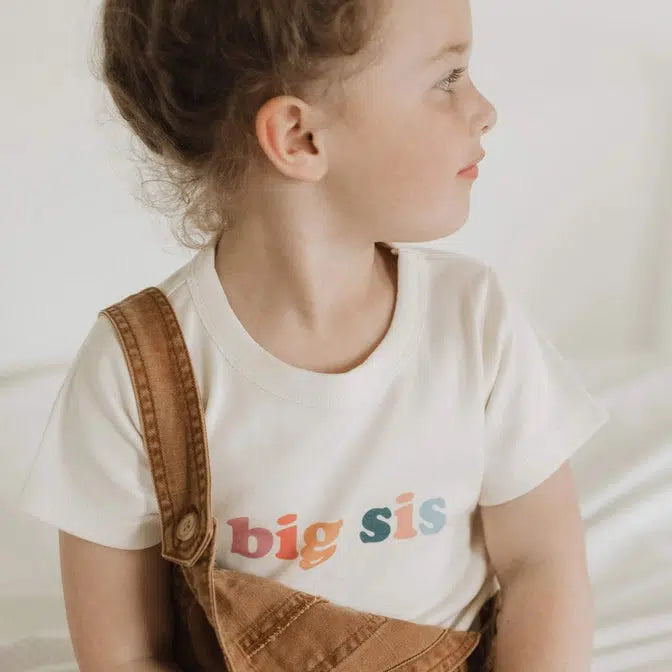 Finn & Emma - Organic Tee - Big Bro / Big Sis-Short Sleeves-Big Bro-12-24M-Posh Baby