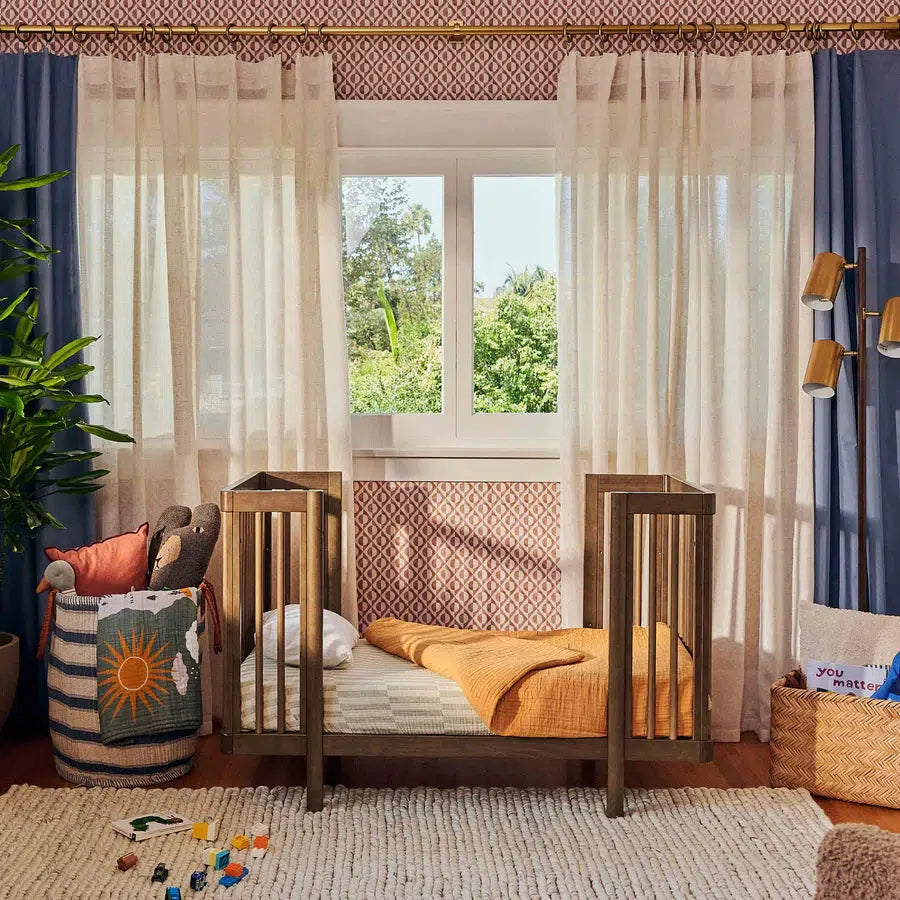 FLOOR MODEL - Babyletto - Pogo 8-in-1 Convertible Crib - Natural Walnut-FLOOR MODELS (OFFLINE)-Posh Baby