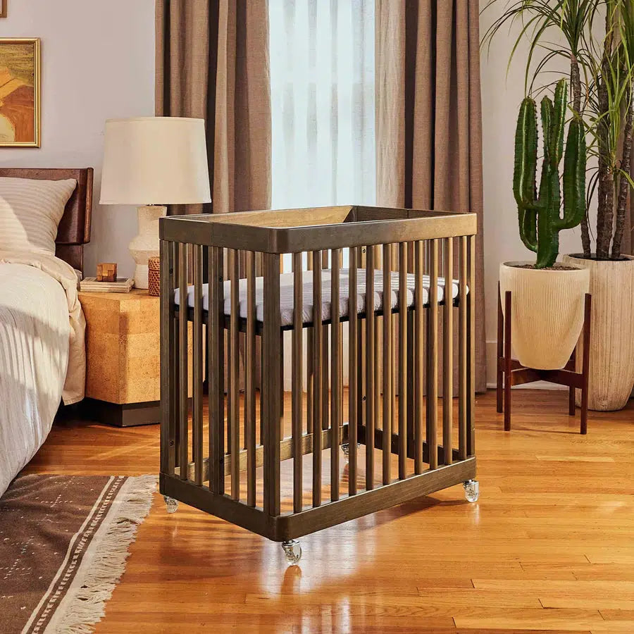 FLOOR MODEL - Babyletto - Pogo 8-in-1 Convertible Crib - Natural Walnut-FLOOR MODELS (OFFLINE)-Posh Baby
