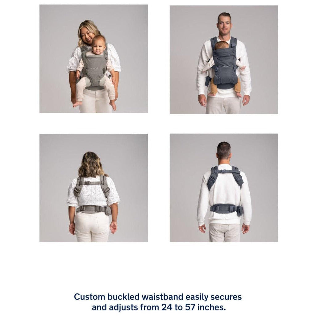 FLOOR MODEL SALE - Nuna - CUDL Clik Baby Carrier - Denim-Baby Carriers-Posh Baby