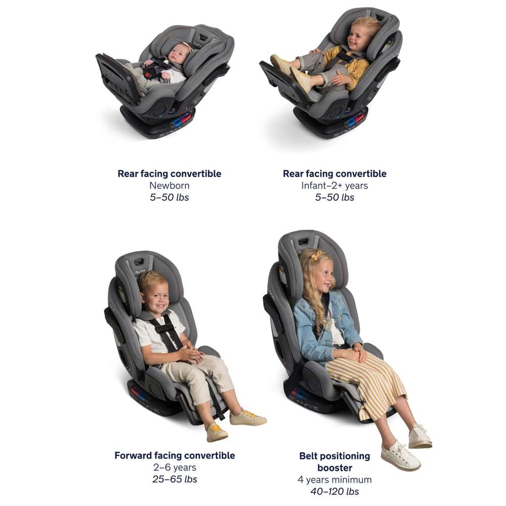 FLOOR MODEL SALE - Nuna - Exec All-in-One Car Seat - Biscotti-Convertible Car Seats-Posh Baby