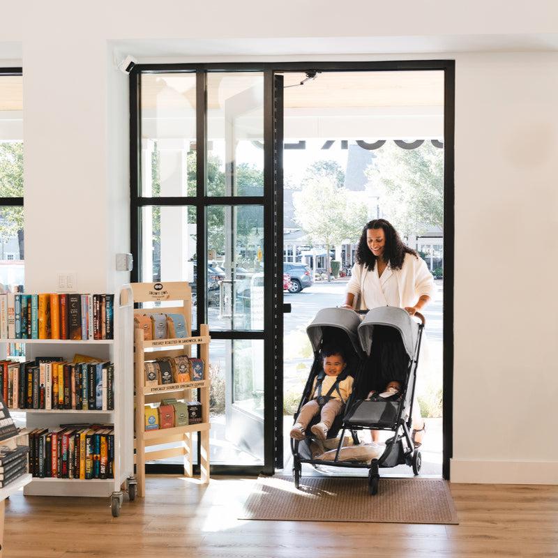 FLOOR MODEL - UPPAbaby - Minu Duo Stroller - Greyson-Lightweight + Travel Strollers-Posh Baby