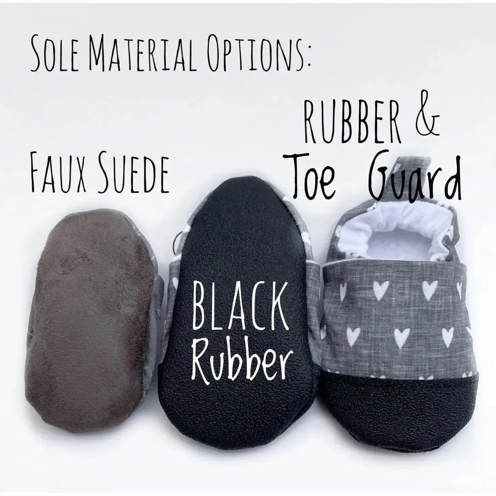 Gus Kids Co. - Rubber Sole Sherpa Moccasins - Teddy Bear-Shoes + Booties-0-3M-Posh Baby