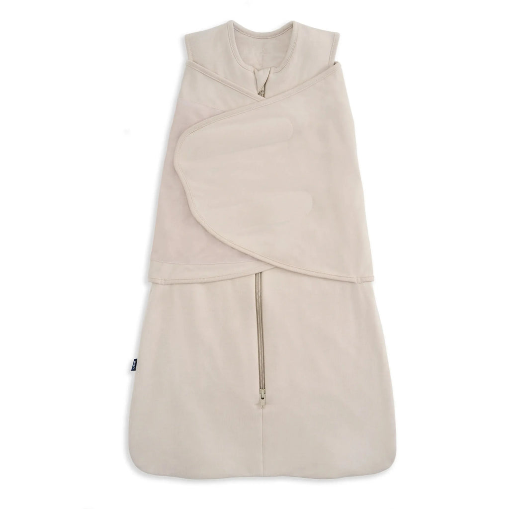Halo - Super Soft Bamboo Sleepsack Swaddle - 2.0 Tog-2-in-1 Swaddles-Oat-0-3M-Posh Baby