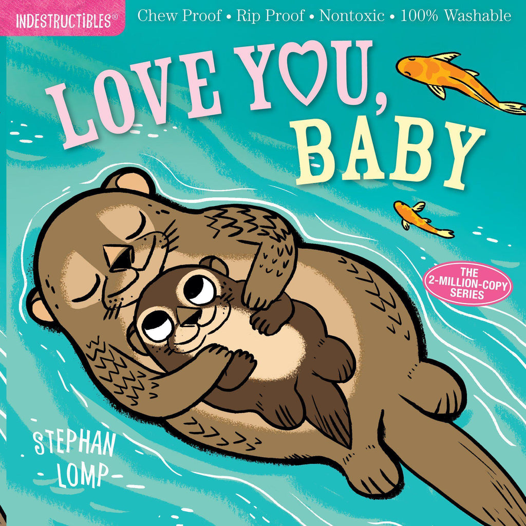 Indestructibles Books - Love You Baby-Books-Posh Baby