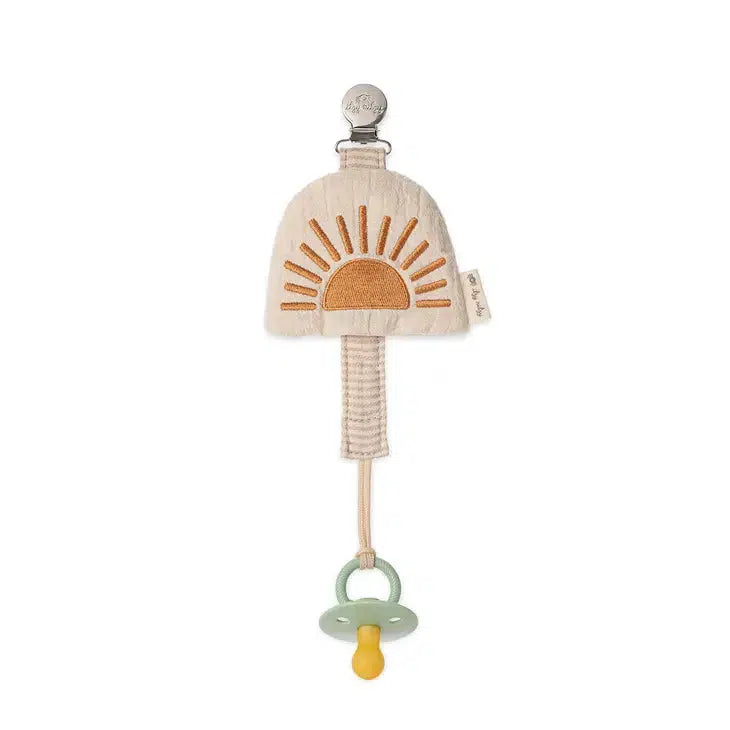 Itzy Ritzy - Sun Soothe & Store Pacifier Clip-Pacifiers + Clips-Posh Baby