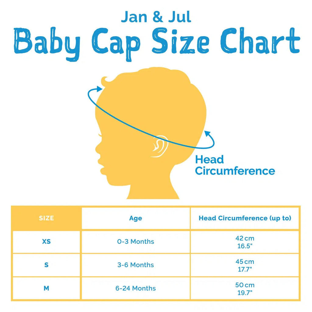 Jan + Jul - Sun Soft Baby Cap - Juniper Green-Hats-0-3M XS)-Posh Baby