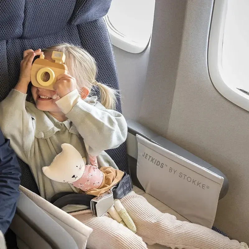 JetKids by Stokke - Ride-On Bed Box Suitcase - Moonglow White only