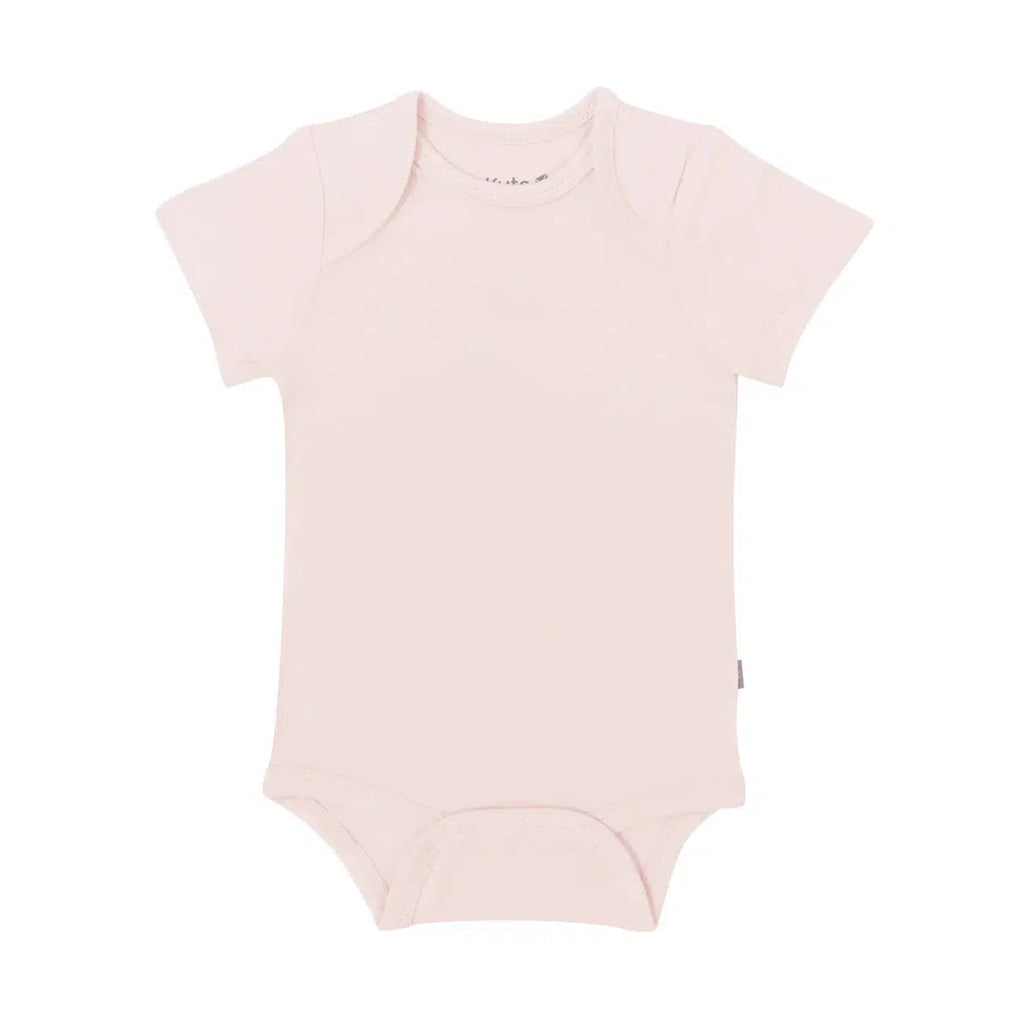 Kyte Baby - Short Sleeve Bodysuit - Blush-Onesies-Newborn-Posh Baby