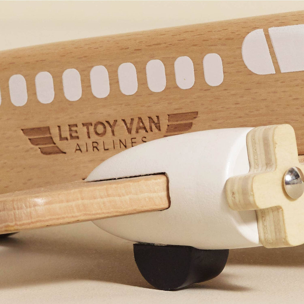 Le Toy Van - Wooden Toy Plane-Pretend Play-Posh Baby