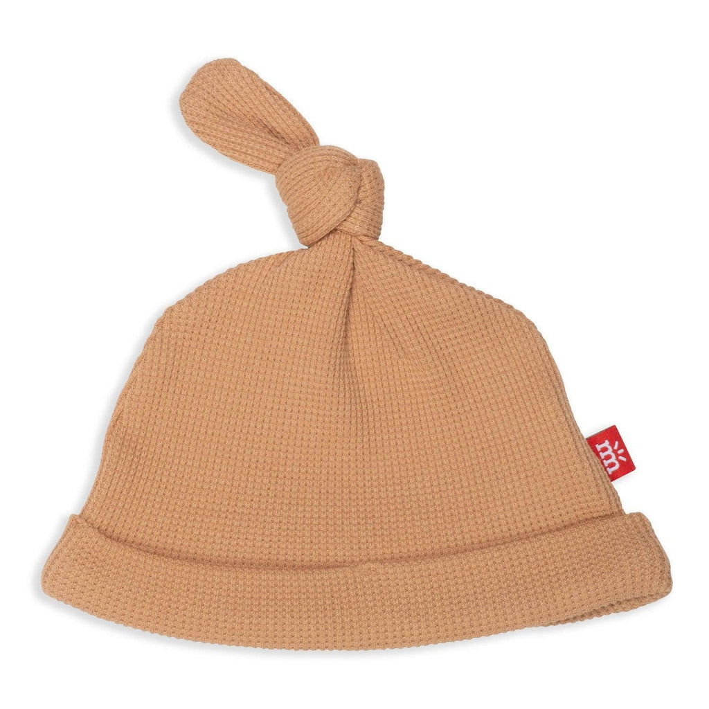 Magnetic Me - Waffle Knot Hat - Doe-Hats-0-3M-Posh Baby