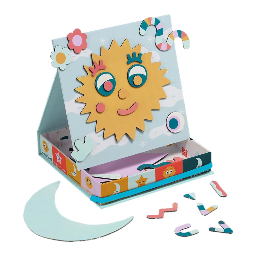 Manhattan Toy - On-The-Go Magnetic Set - Making Faces-Interactive-Posh Baby
