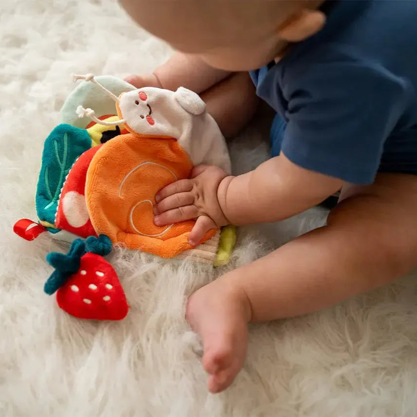 Manhattan Toy - Sensory Soft Book - Silly Snail-Books-Posh Baby