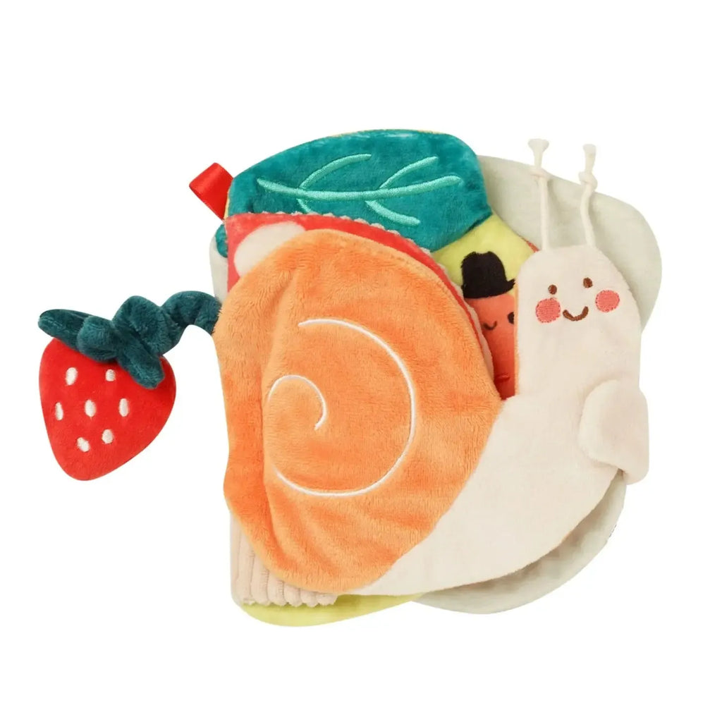 Manhattan Toy - Sensory Soft Book - Silly Snail-Books-Posh Baby