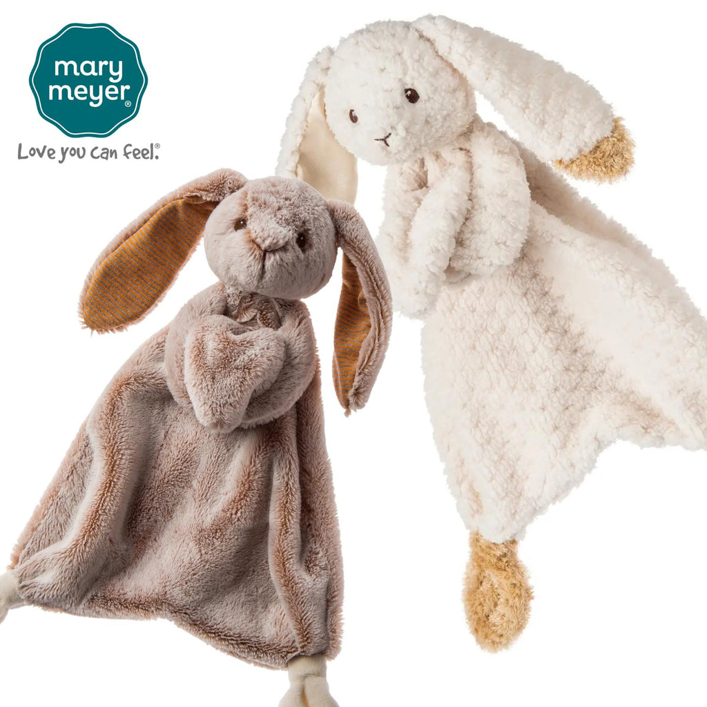 Mary Meyer - Bunny Loveys-Lovey + Security Blankets-Oatmeal-Posh Baby