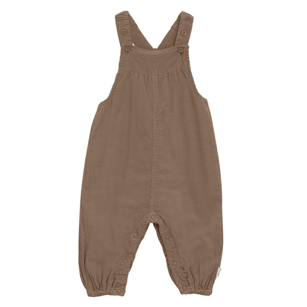 Minymo - Corduroy Overalls - Caribou-Overalls-6-9M-Posh Baby