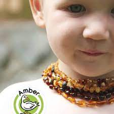 Momma Goose - Genuine Baltic Amber Teething Necklace-Teething Necklaces-Small-Rainbow-Posh Baby