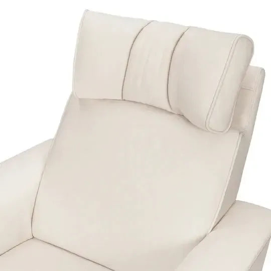 Monogram by Namesake - Willa Deluxe Heat + Massage Power Recliner w/ Adjustable Headrest - Performance Cream-Chairs-Posh Baby