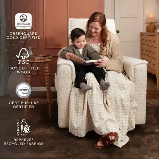 Monogram by Namesake - Willa PRO Power Recliner - Performance Beach-Chairs-Posh Baby