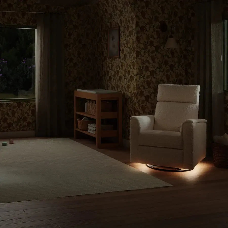 Monogram by Namesake - Willa PRO Power Recliner - Performance Cream-Chairs-Posh Baby