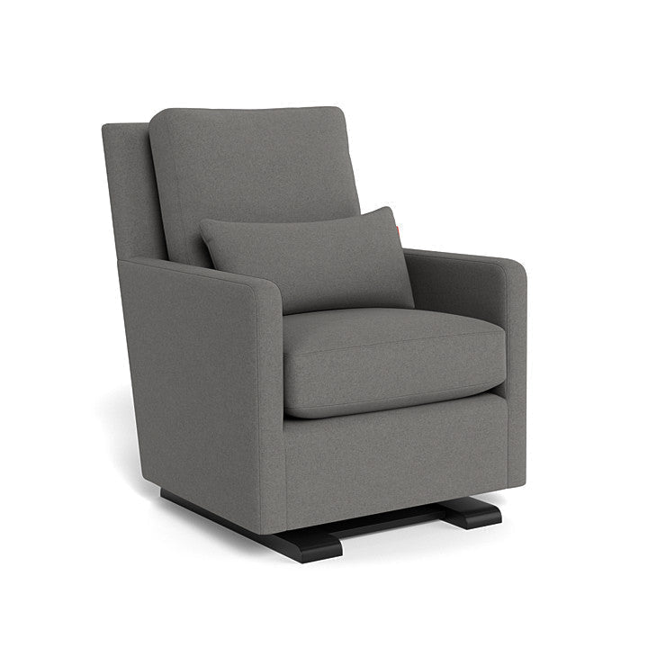 Monte Design - Como Glider - Espresso Base-Chairs-Pebble Grey-Posh Baby