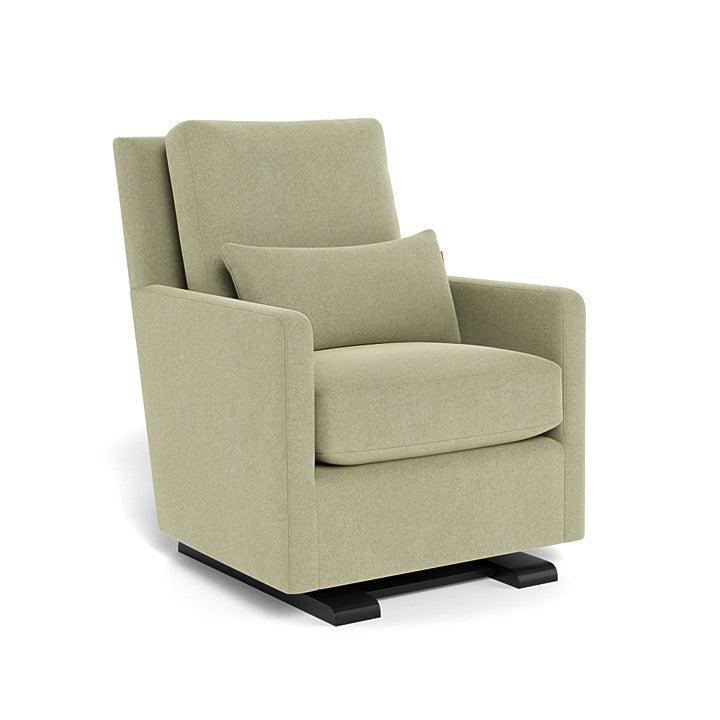 Monte Design - Como Glider - Espresso Base-Chairs-Sage Green-Posh Baby