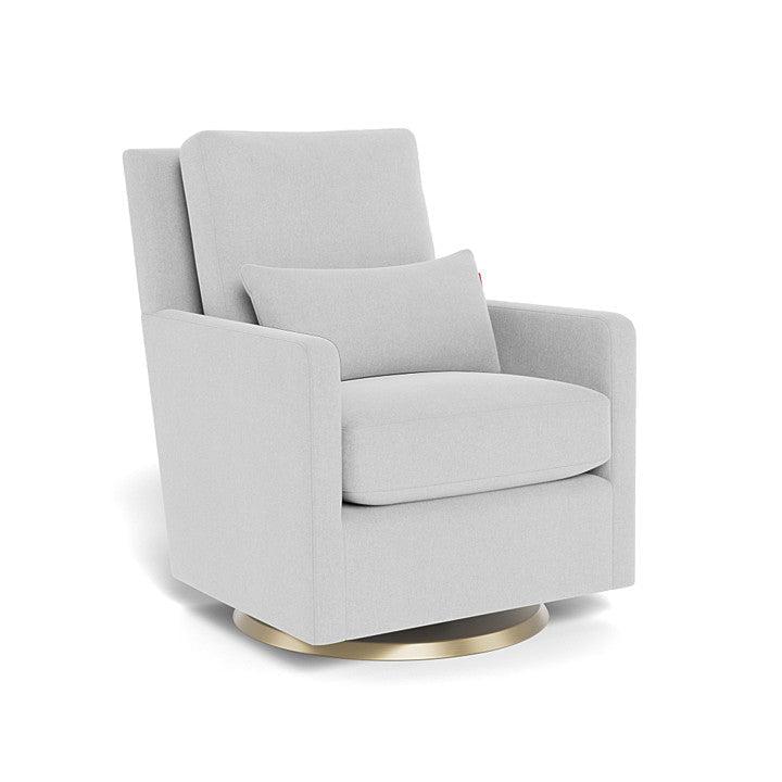 Monte Design - Como Glider - Gold Swivel Base-Chairs-Ash-Posh Baby