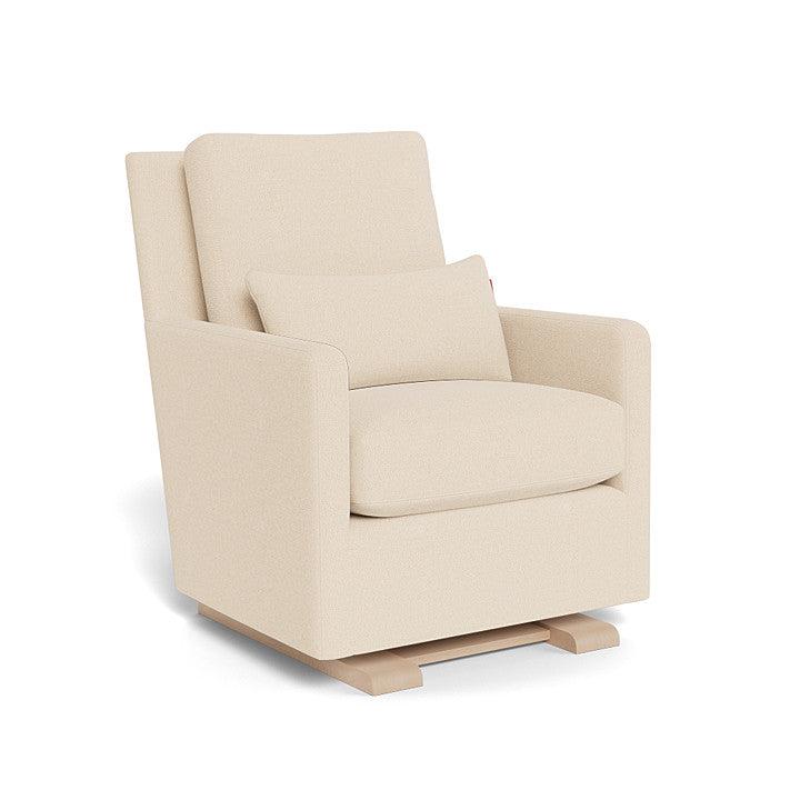 Monte Design - Como Glider - Maple Base-Chairs-Dune Heathered-Posh Baby