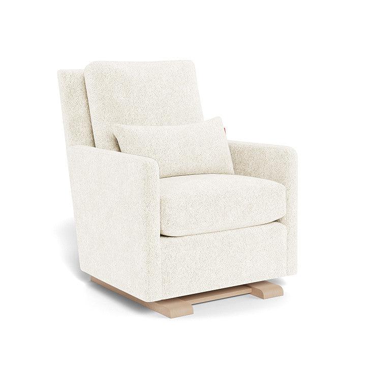 Monte Design - Como Glider - Maple Base-Chairs-Dune Heathered-Posh Baby