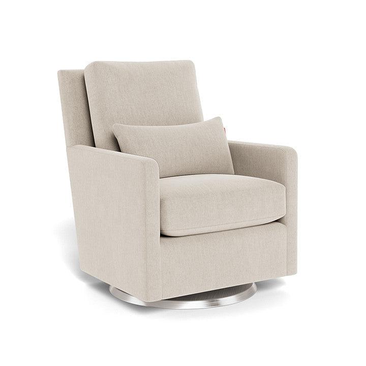 Monte Design - Como Glider - Stainless Steel Swivel Base-Chairs-Dune-Posh Baby