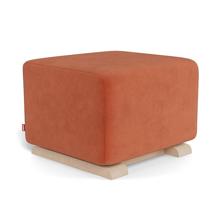 Monte Design - Gliding Ottoman - Maple Base-Ottomans-Dune Heathered-Posh Baby