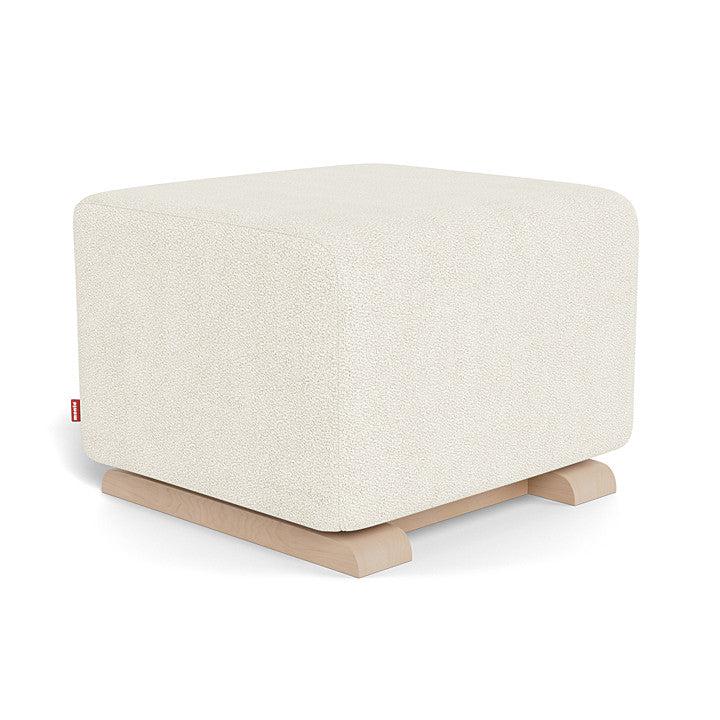 Monte Design - Gliding Ottoman - Maple Base-Ottomans-Dune Heathered-Posh Baby