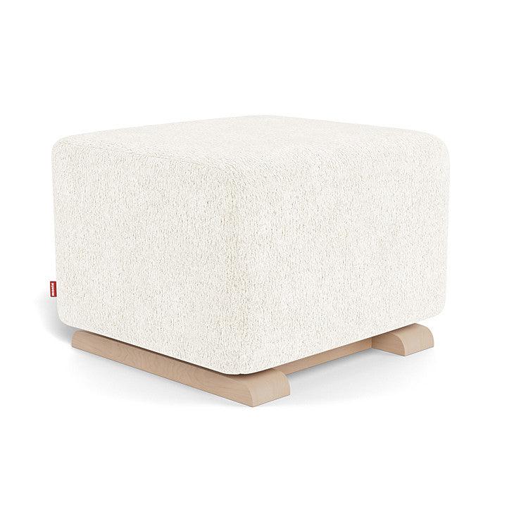 Monte Design - Gliding Ottoman - Maple Base-Ottomans-Dune Heathered-Posh Baby