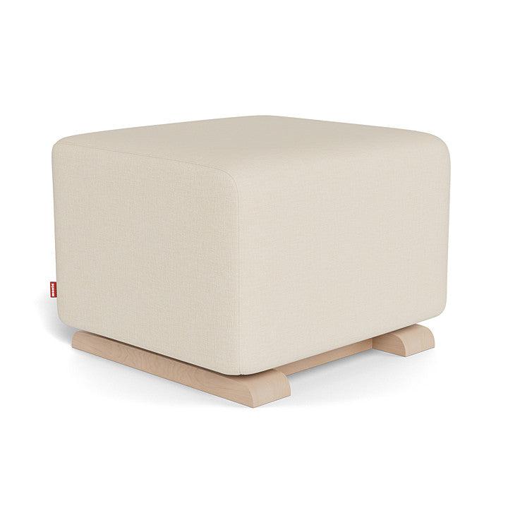 Monte Design - Gliding Ottoman - Maple Base-Ottomans-Dune Heathered-Posh Baby