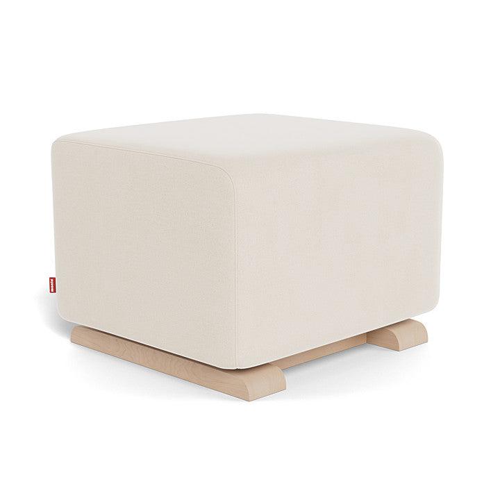 Monte Design - Gliding Ottoman - Maple Base-Ottomans-Dune Heathered-Posh Baby