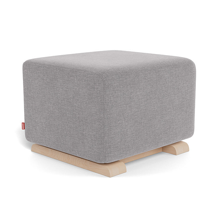Monte Design - Gliding Ottoman - Maple Base-Ottomans-Dune Heathered-Posh Baby