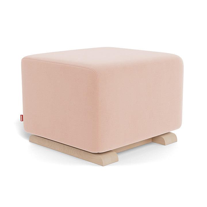 Monte Design - Gliding Ottoman - Maple Base-Ottomans-Dune Heathered-Posh Baby