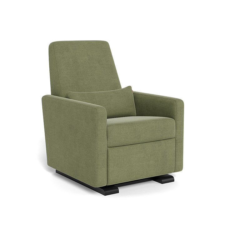 Monte Design - Grano Glider Recliner - Espresso Base-Chairs-Dune Heathered-Posh Baby