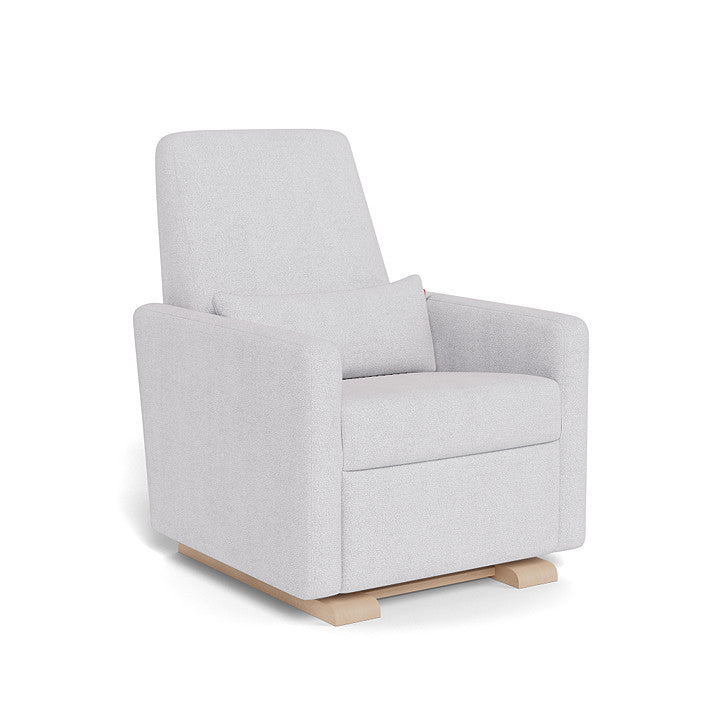Monte Design - Grano Glider Recliner - Maple Base-Chairs-Dune Heathered-Posh Baby