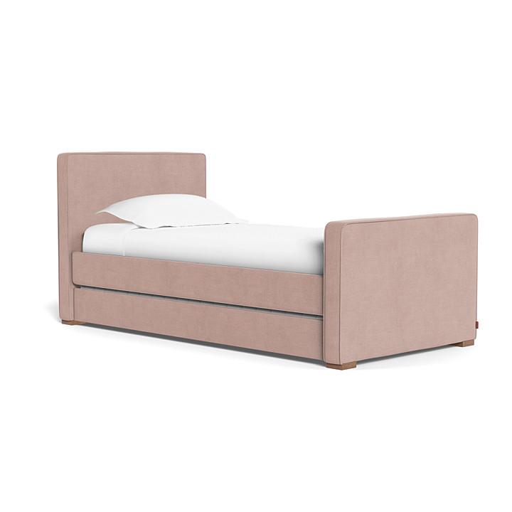 Monte Design - Handcrafted Dorma Twin Bed - Blush-Big Kid Beds-High Head/Footboard-Yes! Please Add Trundle-No Mattress Needed-Posh Baby
