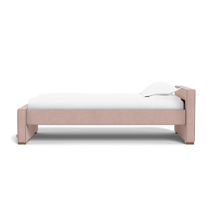 Monte Design - Handcrafted Dorma Twin Bed - Blush-Big Kid Beds-Low Head/Footboard-No Trundle Needed-No Mattress Needed-Posh Baby